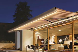 Unser Markisen und Schirme Sortiment