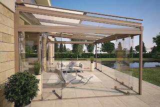 Unser Terrassendach Sortiment